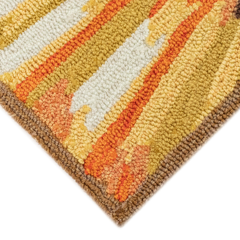 Frontporch Sunflower Mat, Yellow, 2'6x4'