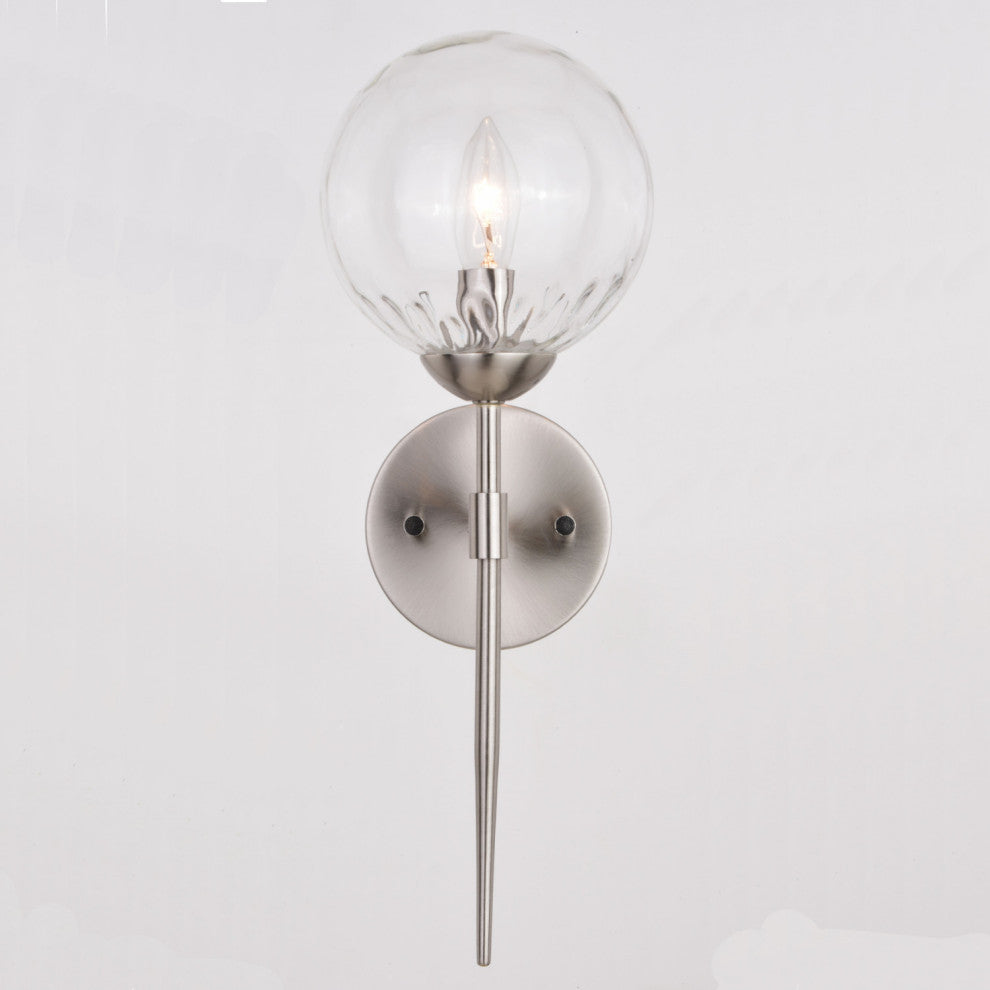 Olson Wall Light Satin Nickel