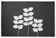 Simple Stems Spring Chenille Rug, Gray, 2'x3'