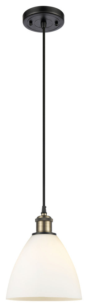 Innovations 516-1P-BAB-GBD-751-LED 1-Light Mini Pendant, Black Antique Brass