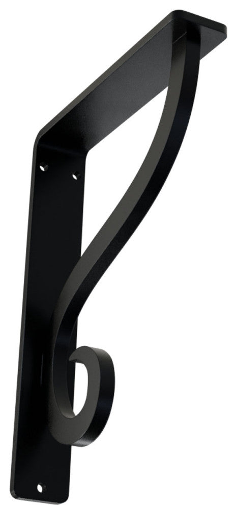 1 1/2"x5 1/2"x8" Ashford Single, Wrought Iron Bracket