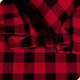 Bare Home Cotton Flannel Sheet Set, Buffalo Plaid - Red/Black, Full