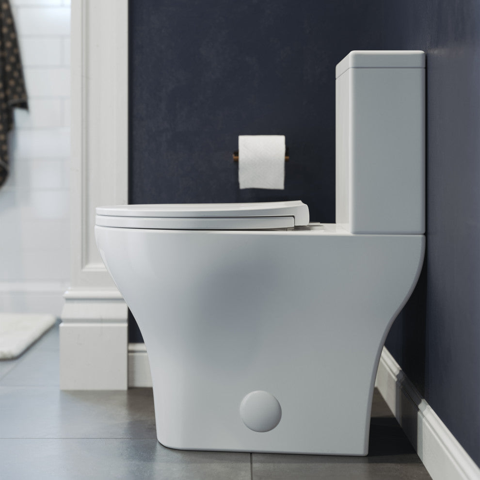 Sublime II Compact Two Piece Toilet 24" Long Dual Flush 0.8/1.28 GPF Elongated