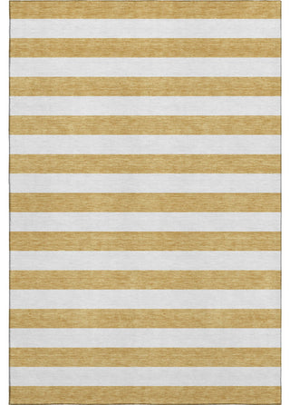 Premium Machine Washable Mayfield AMF528 Gold 9' x 12' Rug