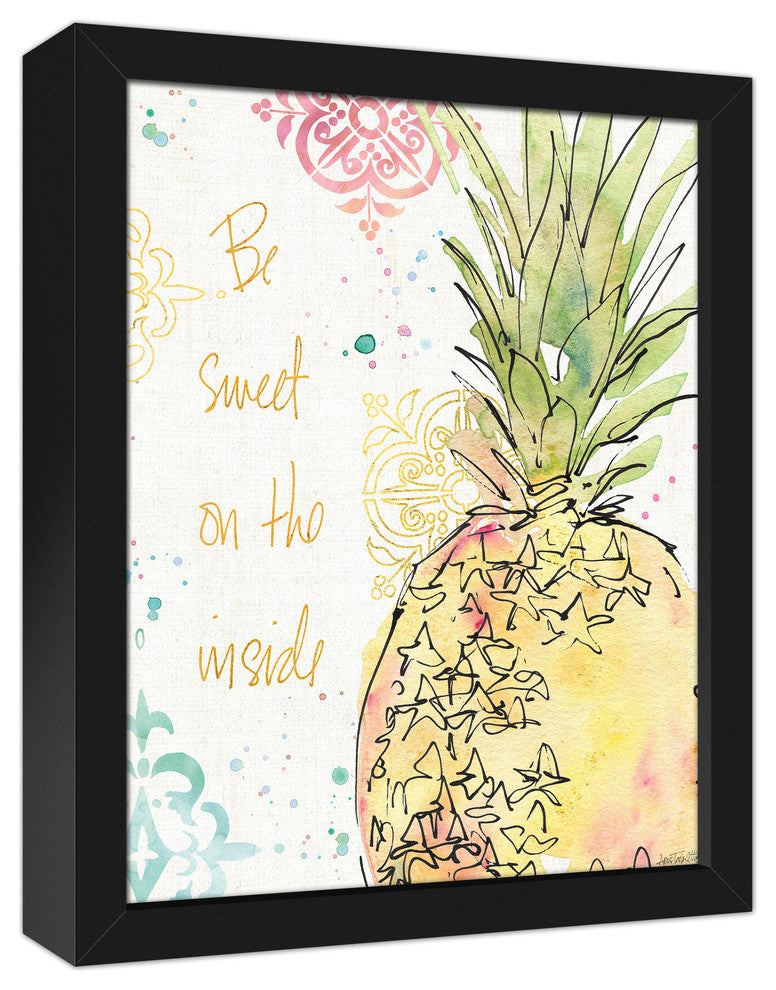 Palm Passion 11x14 Black Framed Canvas