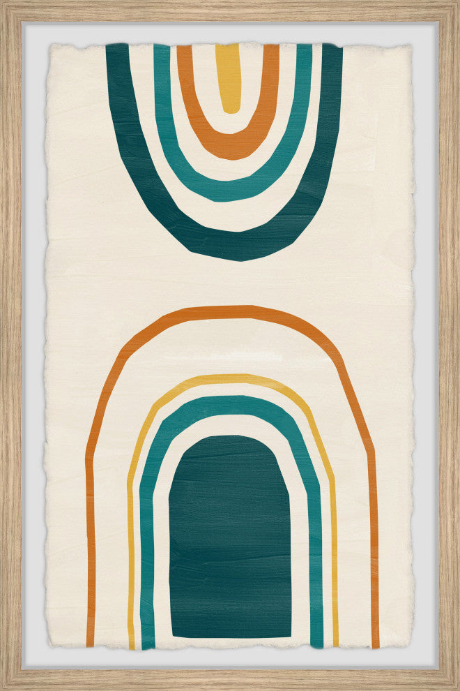 "Gate to the Unknown" Framed Painting Print, 12x18