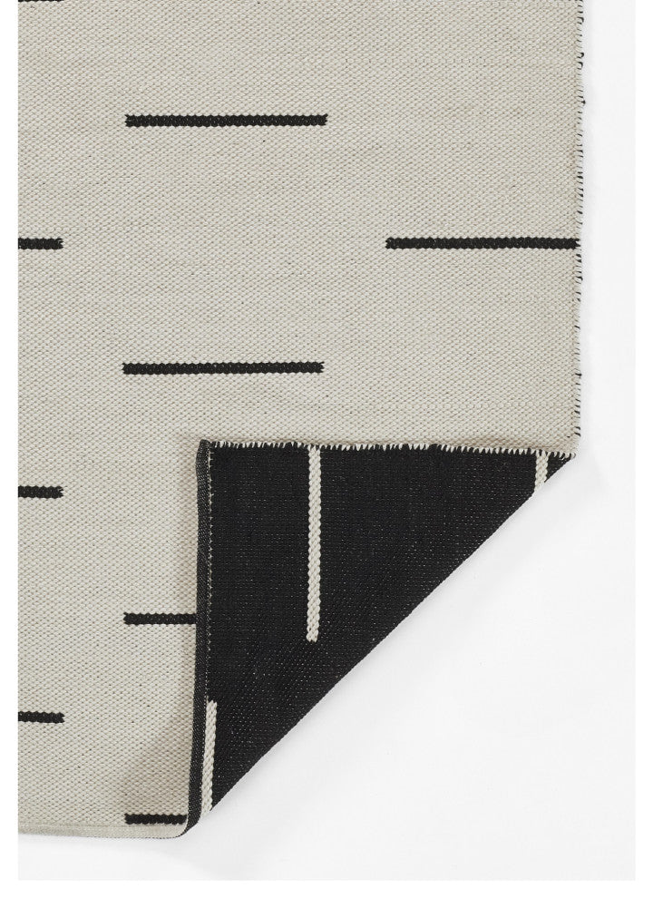 Novogratz Malmo MLO-1 Dash Rug, Ivory, 3'6"x5'6"