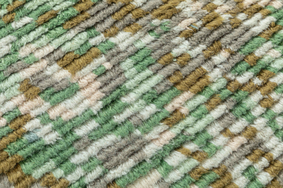 NuStory Fieldstone Hand Tufted  Area Rug in Green