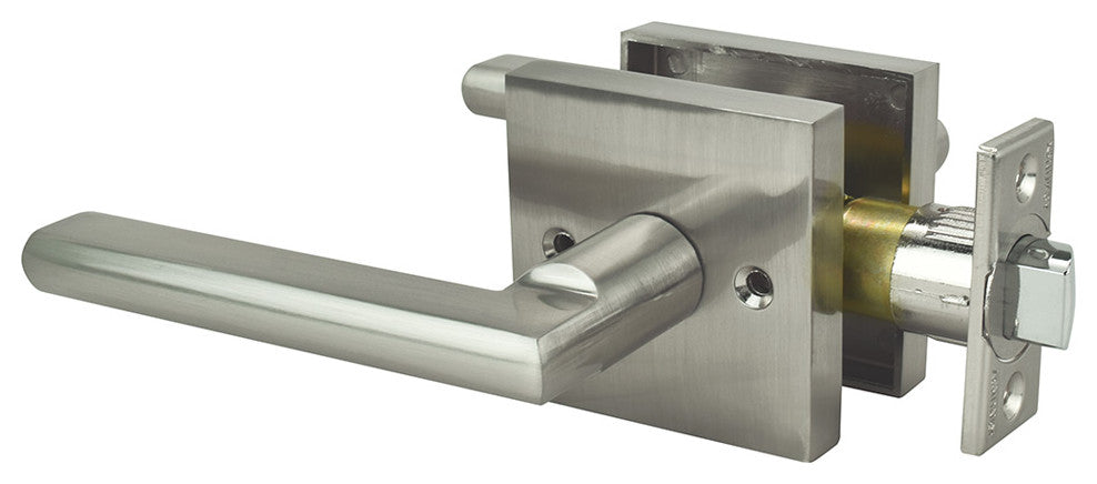 Nuk3y Hulk Series Lever Door Handle Slim Square Modern Contemporary Lever Set, S
