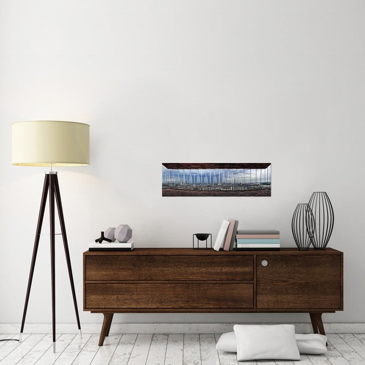 "Length Too Long!" Stretched Canvas Giclee by Giorgio Toniolo, 36x11"