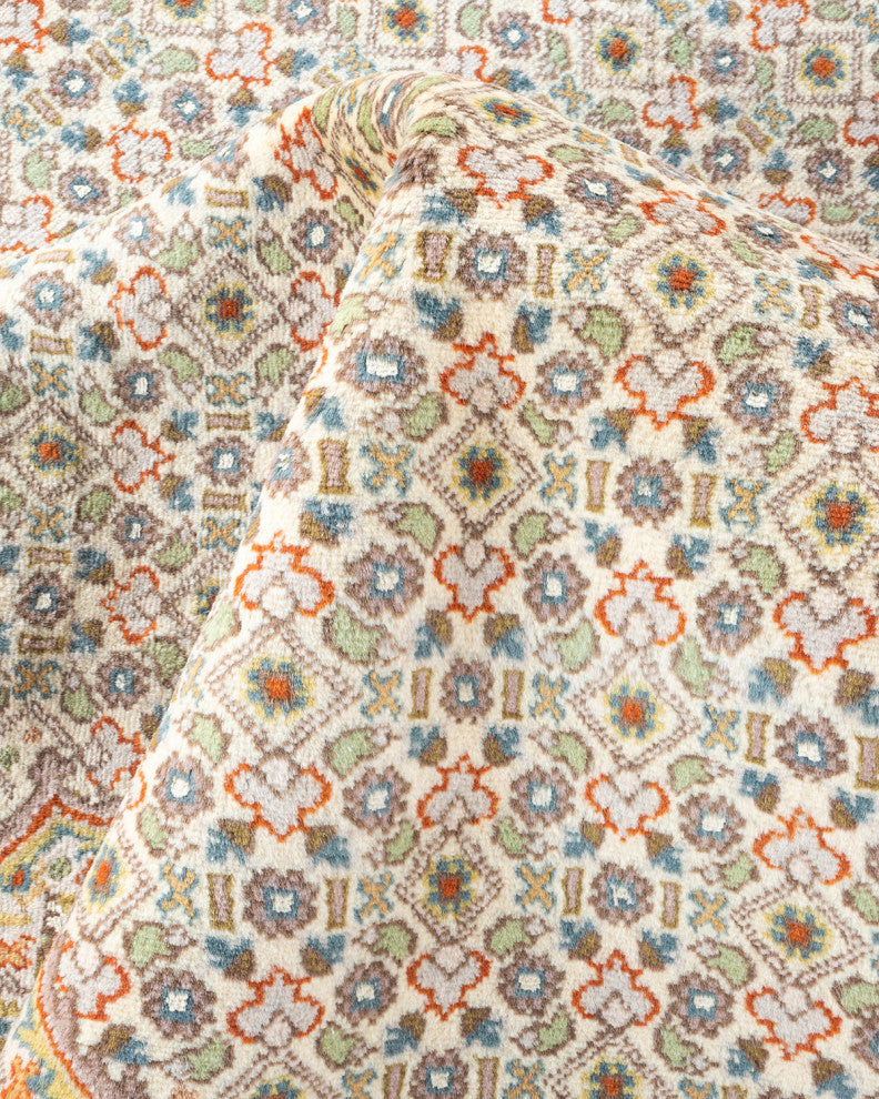 MOGUL, Hand Knotted Area Rug 9' 8" X 6' 8"