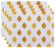 Decorative Holiday Placemat Geometric, Set of 4,Yellow