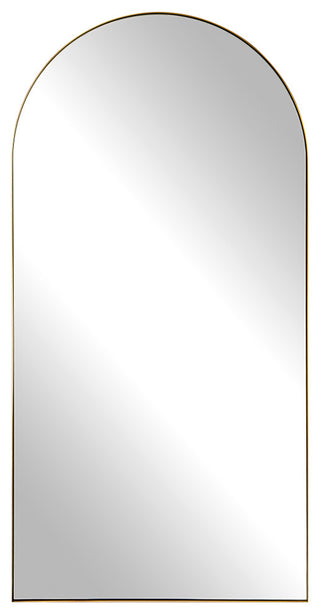 Uttermost Crosley Antique Brass Arch Mirror