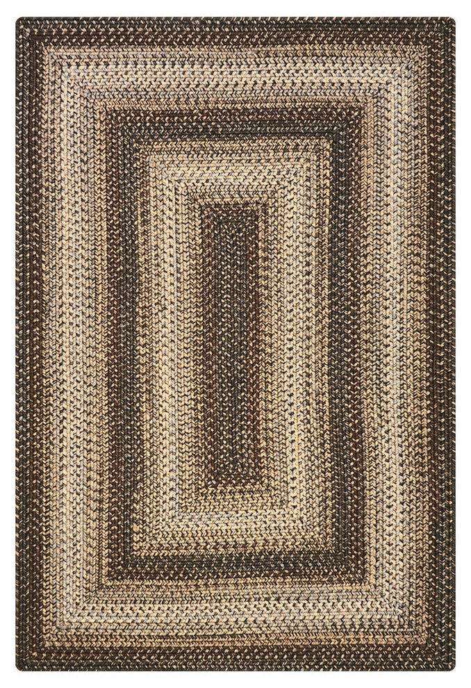 Homespice Decor 5 x 8' Rectangle Wildwood Ultra Durable Braids