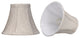 30059-2 Small Bell  Chandelier Clip On Lamp Shade Beige 3"x6"x5"