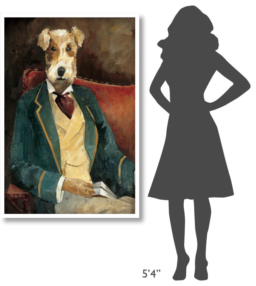 "Edgar Allen Paw" Digital Paper Print by Avery Tillmon, 34"x50"