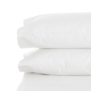 1800 Count Bamboo Feel Pillow Case Set Queen/Standard or King Set of 2 Cases, Wh