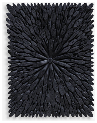 Uttermost Bahama Black Wood Wall Decor