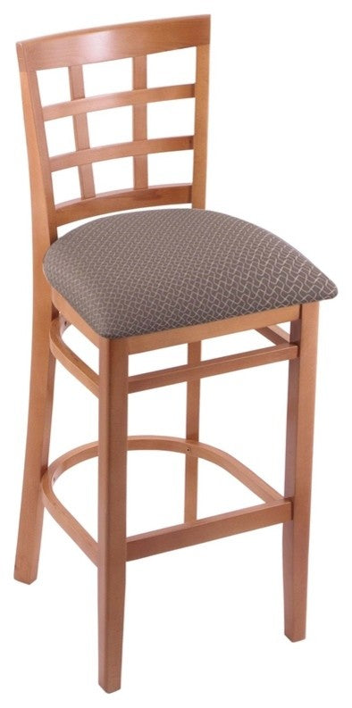 Holland Bar Stool, 3130 25 Stool, Medium Finish, Axis Truffle Seat