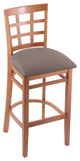 Holland Bar Stool, 3130 25 Stool, Medium Finish, Axis Truffle Seat