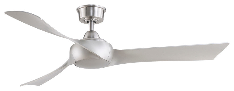 Fanimation Wrap Custom Ceiling Fan Brushed Nickel, 56"