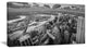 "Sydney City Skyscrapers Panorama" Cityscape Canvas print, 32"x16"
