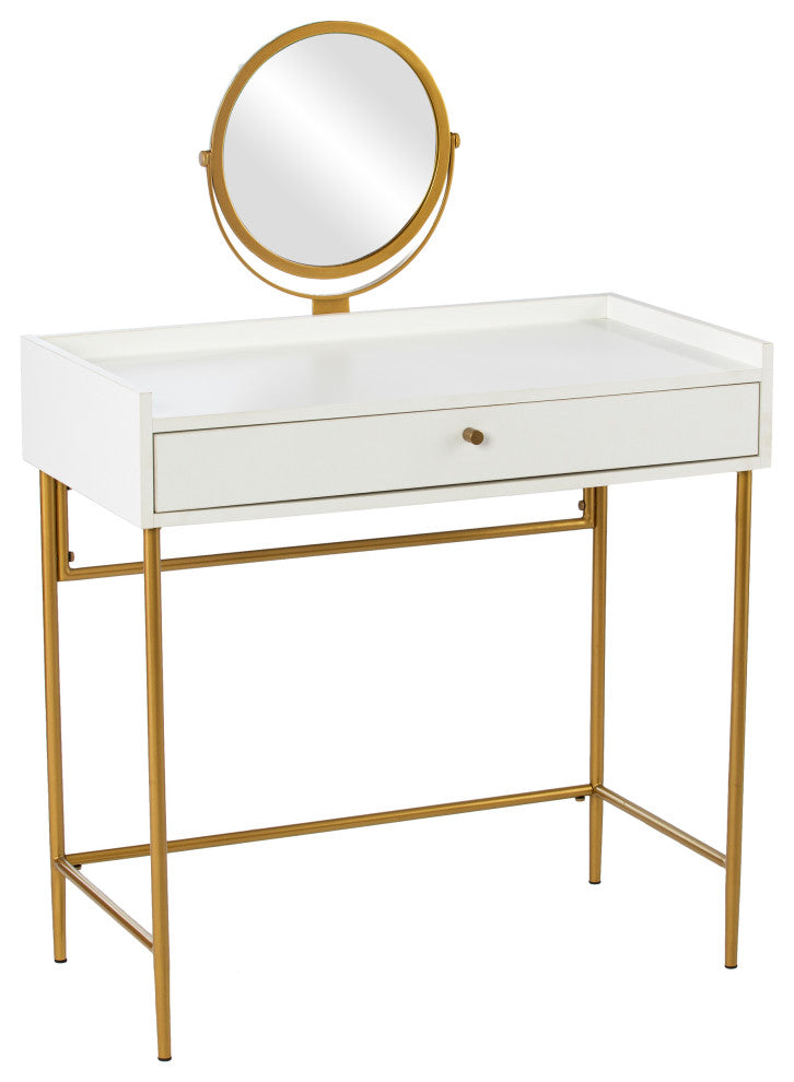 Viviana Vanity Table With Mirror