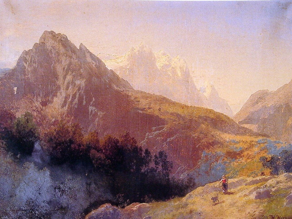 Herman Herzog In the Alps Wall Decal