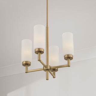 Capital Lighting 351741 Alyssa 4 Light 16"W Pendant - Aged Brass