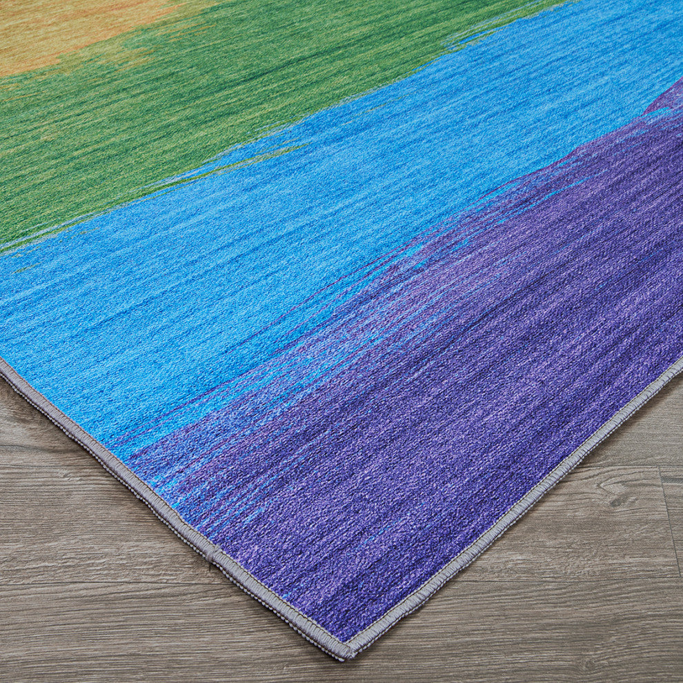Couristan Rainbow Passion Multicolor Area Rug, 9' X 12'
