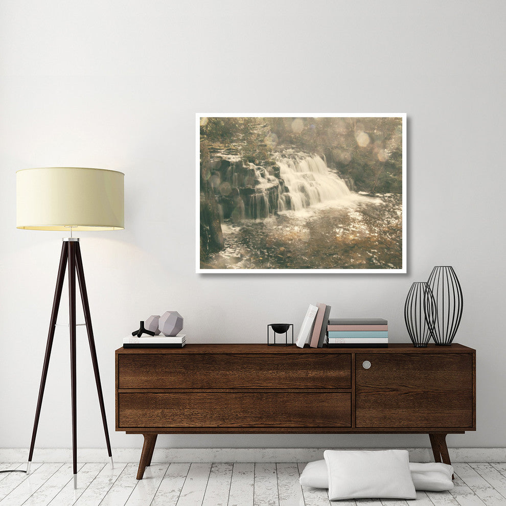 "Mosquito Falls II" Digital Paper Print by Laura Marshall, 50"x38"