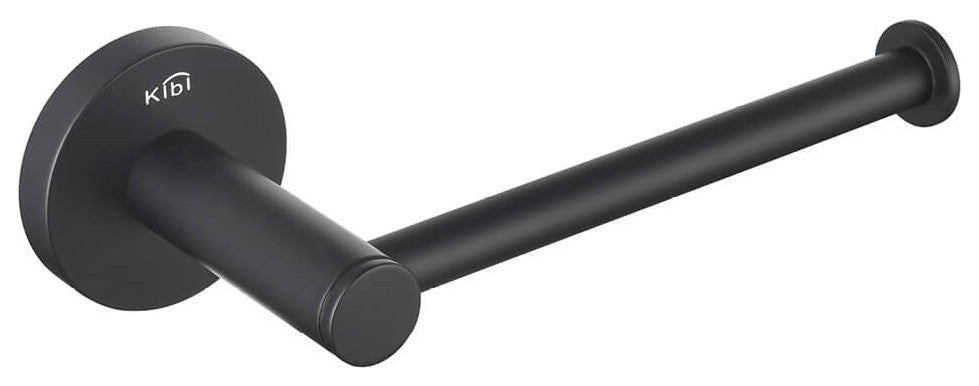 Circular Bathroom Tissue Holder KBA1402, Matte Black
