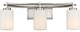 Quoizel TY8603BN Three Light Bath Fixture Taylor Brushed Nickel