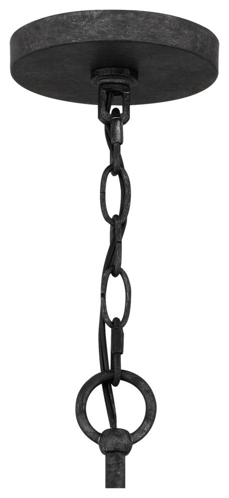 Quoizel QOP5336 Lariat 3 Light 21"W Pendant - Old Black Finish
