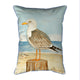 Betsy Drake Seagull Large Indoor/Outdoor Pillow 16x20