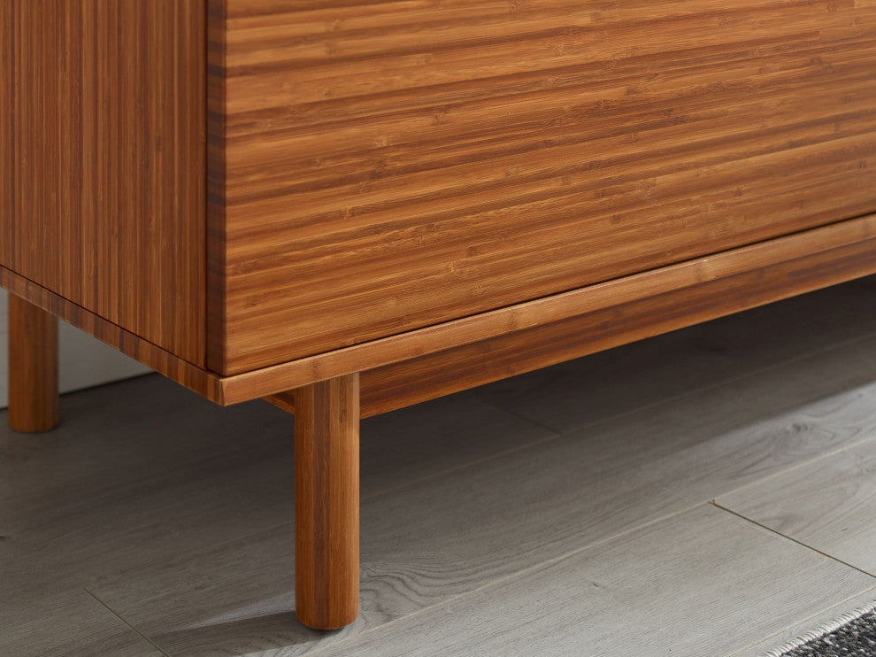 Ventura 4 Drawer Dresser, Amber