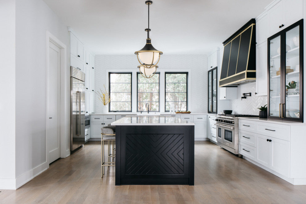 Crystorama Lighting Group ATL-705 Atlas 3 Light 17"W Outdoor - Matte Black /