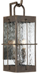 Quoizel WAR8408GZ Two Light Outdoor Wall Lantern, Gilded Bronze Finish