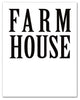 Farm House 11x14 Canvas Wall Art