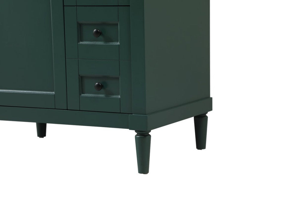 Home Living 21" Transitional Green-Light Bathroom Vanity