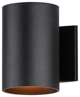 Maxim 26101 Outpost 7" Tall Outdoor Wall Sconce - 60 Watt - Black