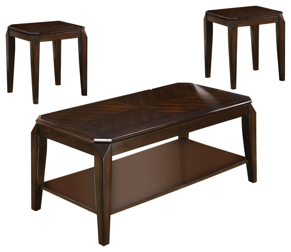 Acme Furniture Coffee/End Table Set, 3Pc Pk 80655