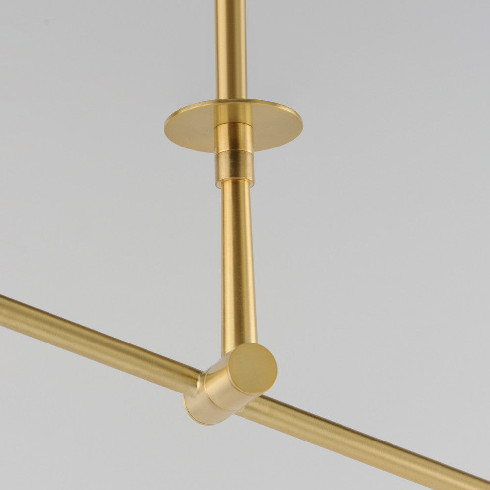 Maxim 26372CL Equilibrium 2 Light 42"W Multi Light Pendant - Natural Aged Brass