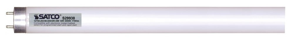 12W T8 LED Medium Bi-Pin Base 30K 50K Hours 1700L
