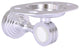 Pacific Grove Dotted Tumbler and Toothbrush Holder, Satin Chrome