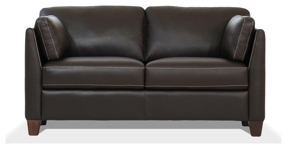 ACME Matias Loveseat, Chocolate Leather