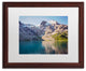 Pierre Leclerc ''Matier Glacier'' Matted Framed Art, Wood Frame, White, 20x16