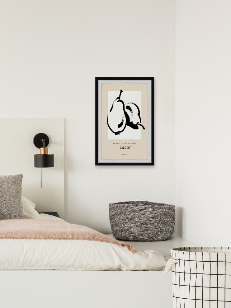 "Jardin" Framed Painting Print, 12x18
