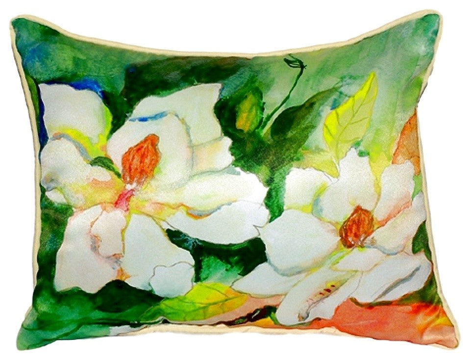 Magnolia Small Indoor/Outdoor Pillow 11x14 - Set of Two