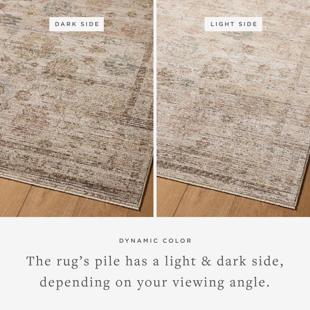 Loloi Priscilla Ivory / Multi 11'-6" x 15' Area Rug